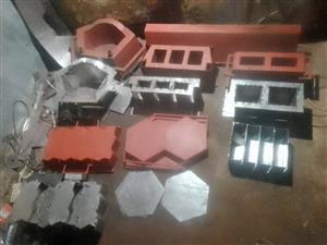 Concrete molds and machines 