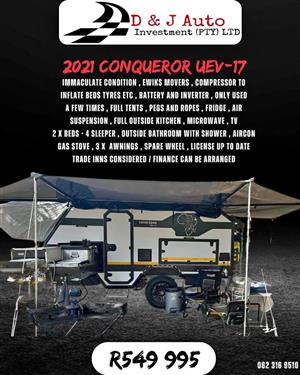 2021 Conqueror UEV-17 - All available extras added
