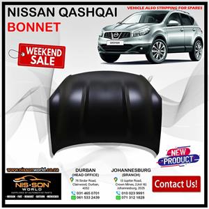NISSAN QASHQAI BONNET
