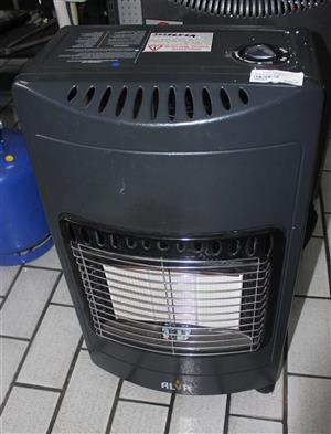 ALVA GH-312 GAS HEATER W/PIPE & REGULATOR S065652A