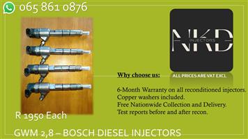 gwm 2.8 diesel injectors for sale 