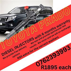 TOYOTA PRADO DIESEL INJECTORS