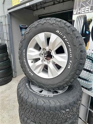 Toyota Hilux 17 inch GD6 (WITH USED TYRES)