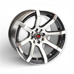 15″ GR-VERTIGO 4/100 & 4/108 Polished Silver Alloy Wheels