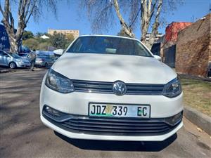 2018 VW Polo 6 Tsi  1.6 Petrol, AUTOMATIC DSG, WHITE, 80000kms