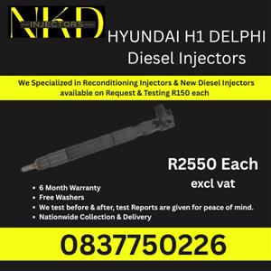 HYUNDAI H1 DELPHI DIESEL INJECTORS FOR SALE