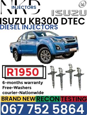 Isuzu KB300 Dtec Diesel injectors 