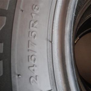 Mahindra Scorpio tyres,  245/75/16 Elanzo Super 