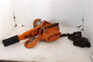 MAC AFRIC 1.5M LEVER HOIST S066878A