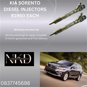 KIA SORENTO - QUALITY DIESEL INJECTORS AVAILABLE FOR SALE & RECONDITIONING
