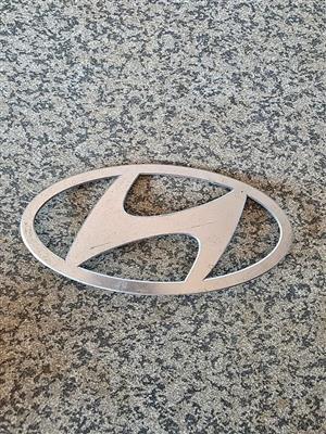 Original Hyundai Grille / Boot Badge Emblem 