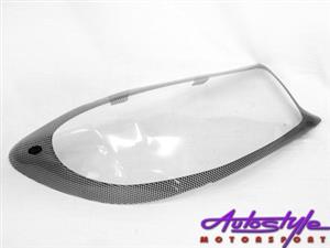 Toyota Fortuner Carbon Fibre Look Headlight Shields