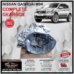 NISSAN QASHQAI M9R COMPLETE GEARBOX