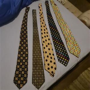 37 TIES FOR SALE. NOT SELLING LOOSE. ONE PRICE FOR ALL 