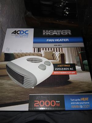 Fan Heater 2in1