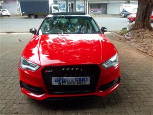 2016 Audi A3 Sline 35 TFSI  Automatic, Petrol Red color  83000km 
