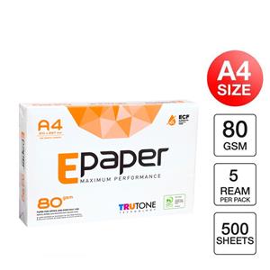 E Paper A4 80 gsm office paper