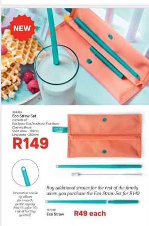 Tupperware Eco Straw