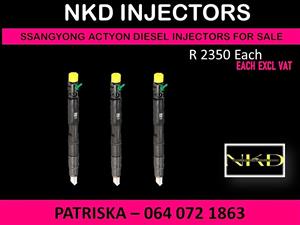 SSANGYONG ACTYON DIESEL INJECTORS FOR SALE