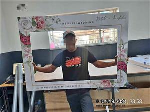 WELCOME BOARDS AND STAND