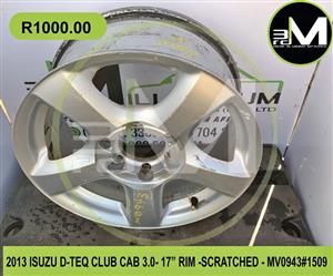 17'' RIM - ISUSU D-TEQ CLUB CAB 3.0