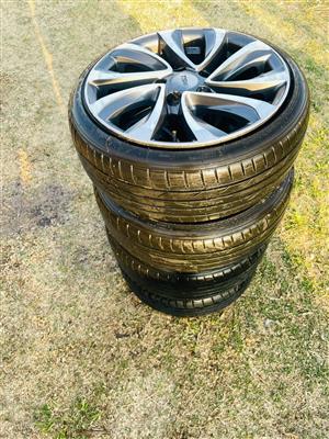 X4 TSW Mags & Tyres Size 165/45R15