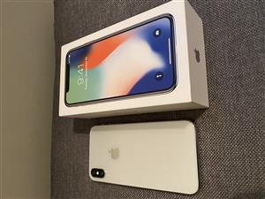 iPhone X 256GB Silver For Sale