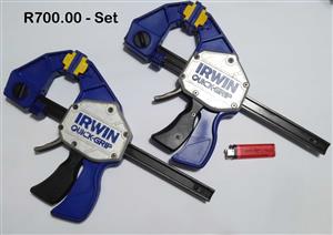 Irwin clamp set. 