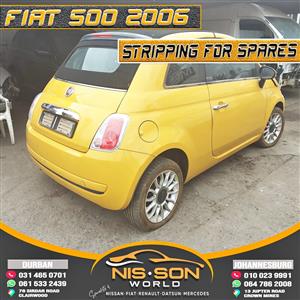 FIAT 500 STRIPPING FOR SPARES