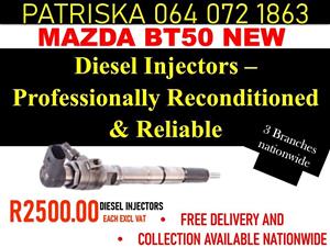 RESTORE YOUR DIESEL INJECTORS -BRAND NEW MAZDA BT50 INJECTORS
