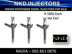 NISSAN PATHFINDER DIESEL INJECTORS FOR SALE ON SERVICE EXCHANGE OR RECON
