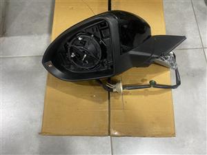 2018 VW GOLF 7 GTI ELECTRONIC DOOR MIRROR SHELL LEFT SIDE FOR SALE.