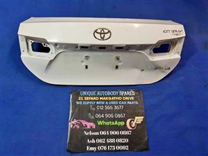 Toyota Corolla Quest Prestige Boot Lid Tailgate