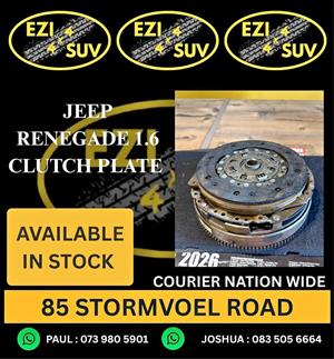 USED JEEP RENEGADE 1.6 CLUTCH PLATE | EZI SUV