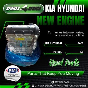 KIA / HYUNDAI G4FC 1.6 PETROL ENGINE FOR SALE 