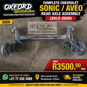 Chevrolet Sonic Complete Rear Axle Assembly for sale used