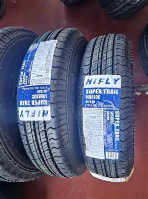 Trailer tyres size 10 (145R10) Brand new 
