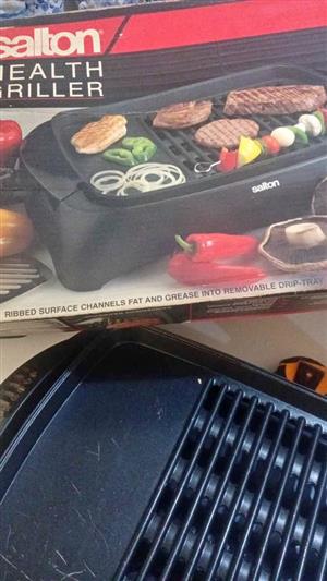 LOVELY  SALTON HEALTH GRILLER IMMACULATE CONDITION CRESTA RANDBURG 