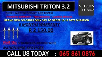 MISUBISHI TRITON 3.2 INJECTORS FOR SALE OR SERVICE EXCHANGE WITH WARRANTY