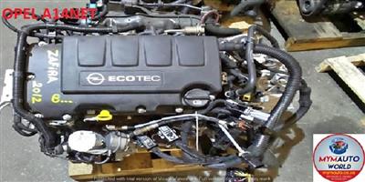 OPEL ASTRA J/MERIVA 1.4L TURBO COMPLETE A14NET ENGINE FOR SALE