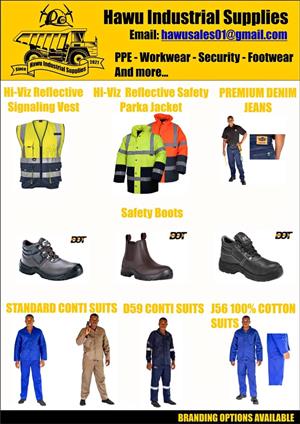 PPE - Workwear - Security - Footwear And more...