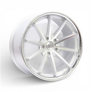 19″ F9613 5/120 Silver Machine Face Alloy Wheels