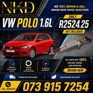 Vw Polo 1.6L Diesel Injectors 