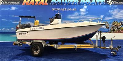 ACECRAFT 15.6 CC ON TRAILER 2 X 50 HP YAMAHA TRIMS  