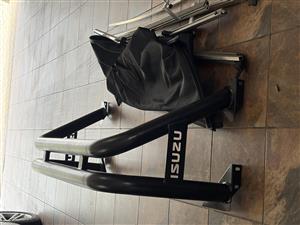 Roll bar and tonnage cover for Isuzu double cab 2017
