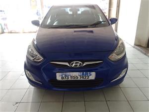 2015 HYUNDAI ACCENT 1.6 SEDAN MANUAL PETROL BLUE COLOR  92.000KM. FUTURE