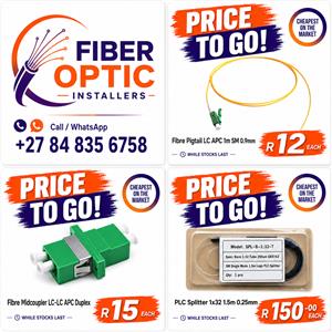Fiber Optic Pigtails, Splitters, MidCoupler