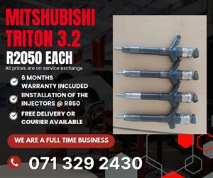 MITSHUBISHI TRITON 3.2 INJECTORS FOR SALE WITH WARRANTY