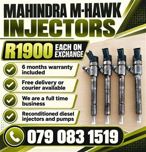 MAHINDRA MHAWK INJECTORS FOR SALE 