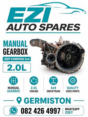 Jeep compass 4by4 manual gearbox
